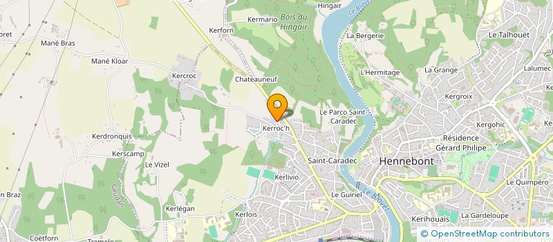 localisation de l'entreprise LOGALCA IMMO  HENNEBONT