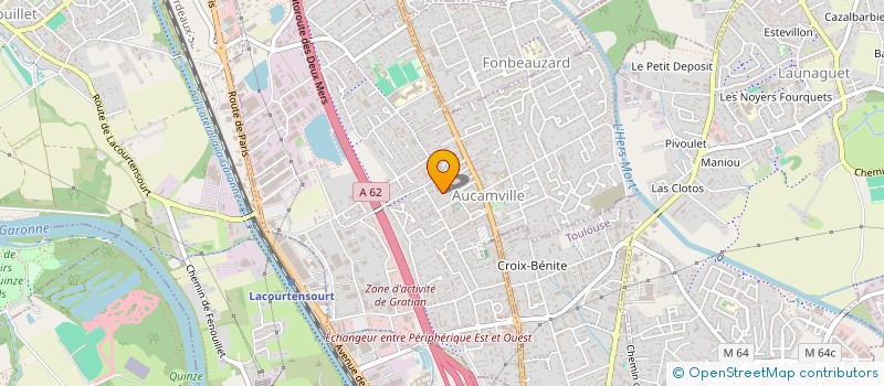localisation de l'entreprise LOGAMI à AUCAMVILLE