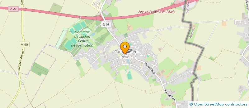 localisation de l'entreprise LOGAMME à CAMPHIN-EN-PEVELE