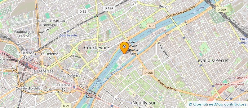 localisation de l'entreprise LOGAN à NEUILLY-SUR-SEINE