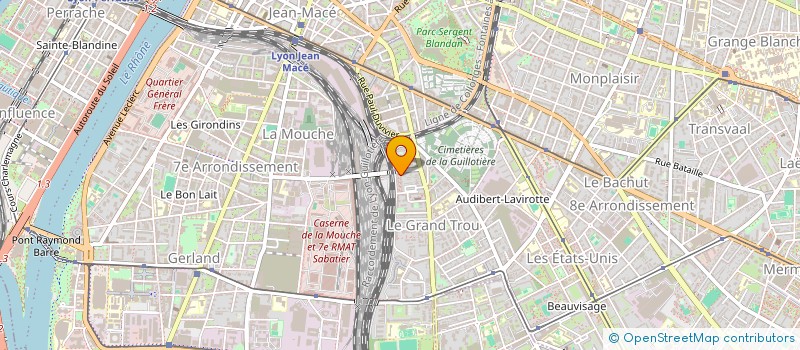 localisation de l'entreprise LOGAN  LYON