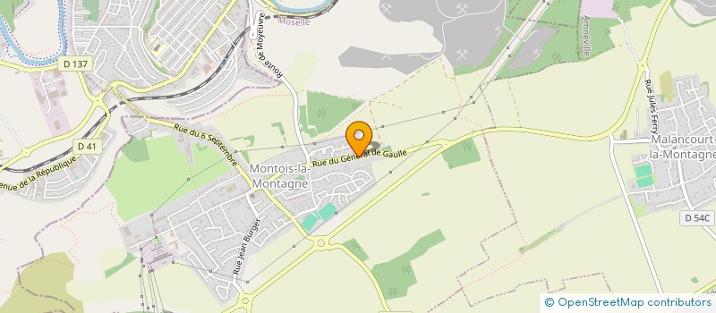 localisation de l'entreprise LOGAN  MONTOIS-LA-MONTAGNE