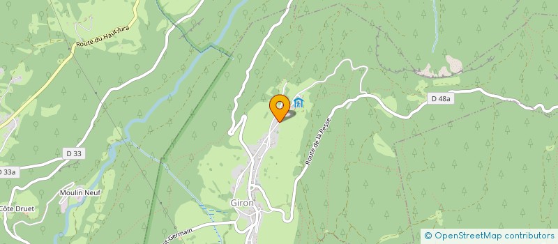 localisation de l'entreprise LOGANI  ECHALLON