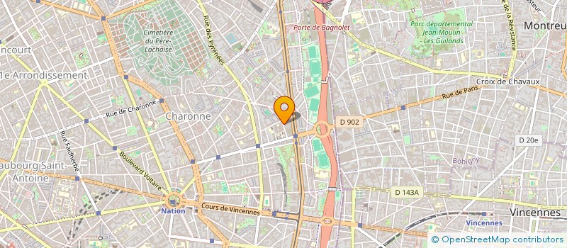 localisation de l'entreprise LOGAP ORGANISATION  PARIS