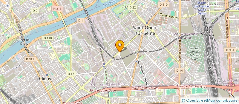 localisation de l'entreprise LOGATHI  SAINT-OUEN-SUR-SEINE