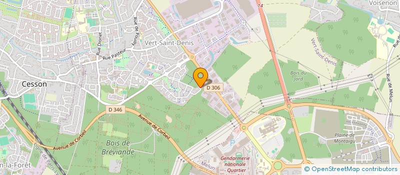 localisation de l'entreprise LOGAVENIR SARL à VERT-SAINT-DENIS
