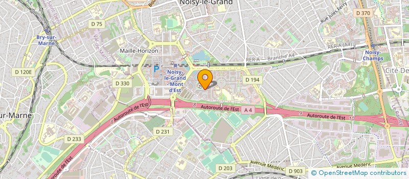 localisation de l'entreprise LOGAVIV à NOISY-LE-GRAND