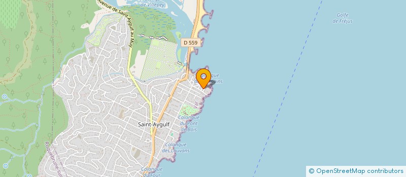 localisation de l'entreprise LOGAZUR à FREJUS