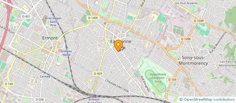 localisation de l'entreprise LOGBRAIN à EAUBONNE