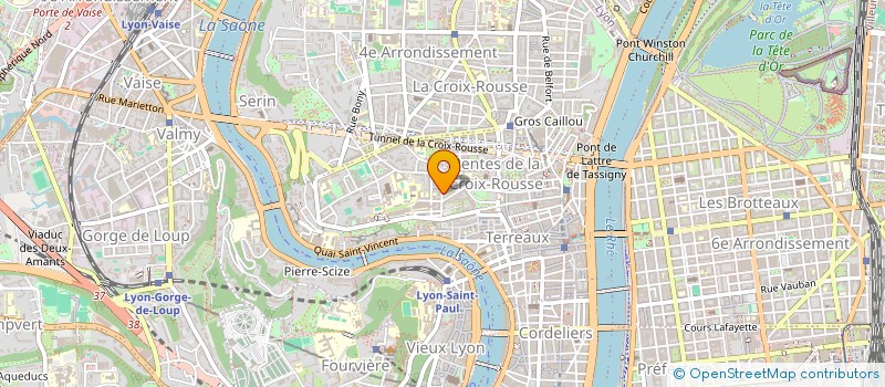 localisation de l'entreprise LOGE 22 à LYON
