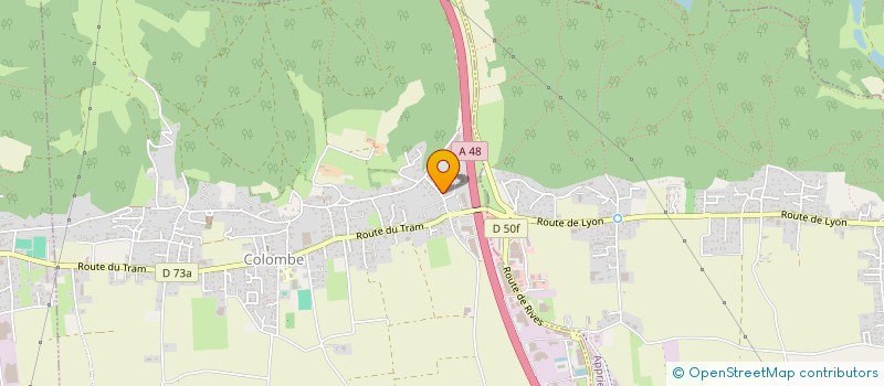 localisation de l'entreprise LOGE  COLOMBE