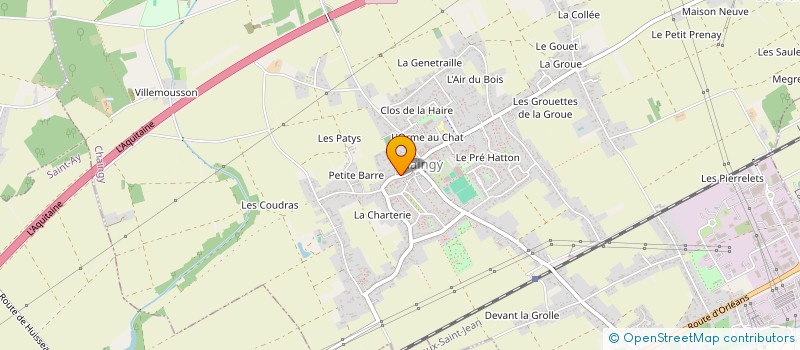 localisation de l'entreprise LOGE INVEST à CHAINGY