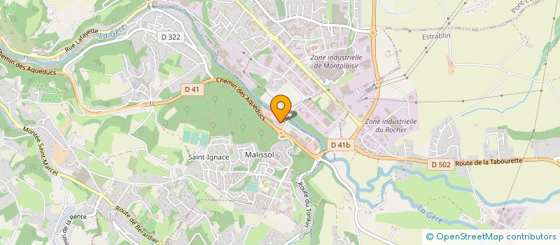 localisation de l'entreprise LOGE MA BOITE  CARQUEIRANNE