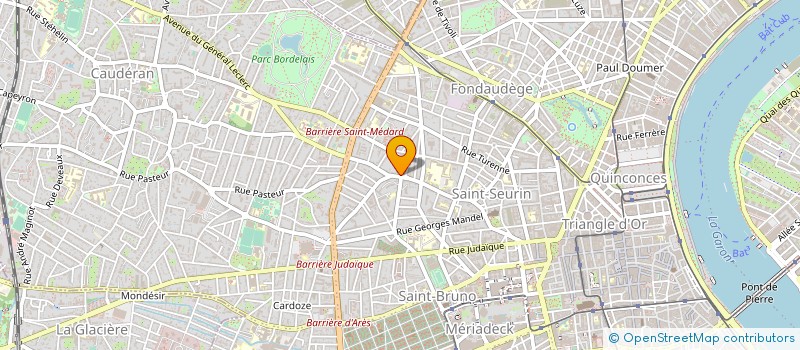 localisation de l'entreprise LOGEA à BORDEAUX