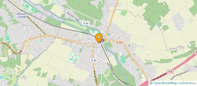 localisation de l'entreprise LOGEA  SAINT-GERMAIN-SUR-MORIN