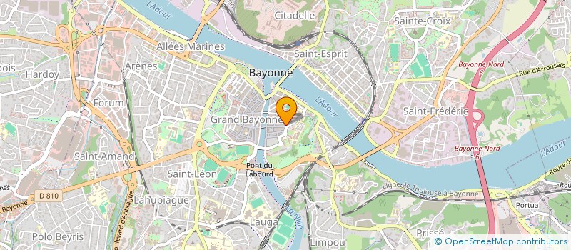 localisation de l'entreprise LOGEAPRICOOP à BAYONNE