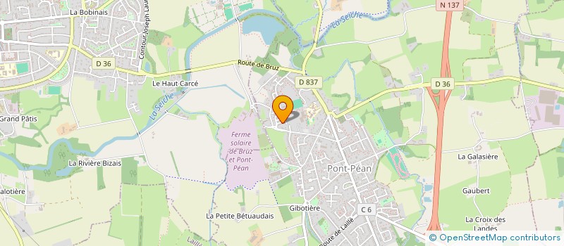 localisation de l'entreprise LOGEAY-VOUS LIMBOUR  PONT-PEAN