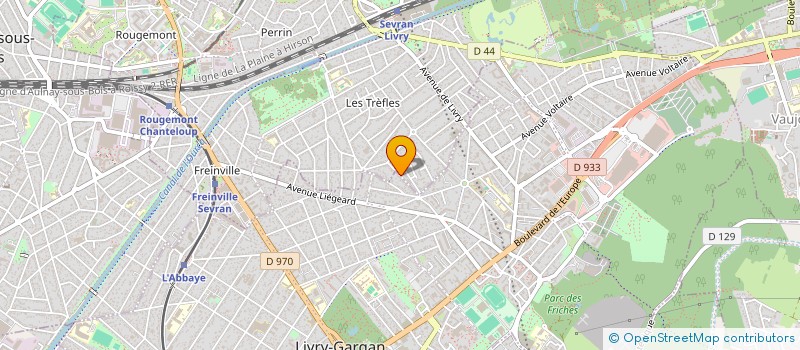 localisation de l'entreprise LOGECO à SEVRAN