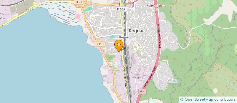 localisation de l'entreprise LOGEMA  ROGNAC