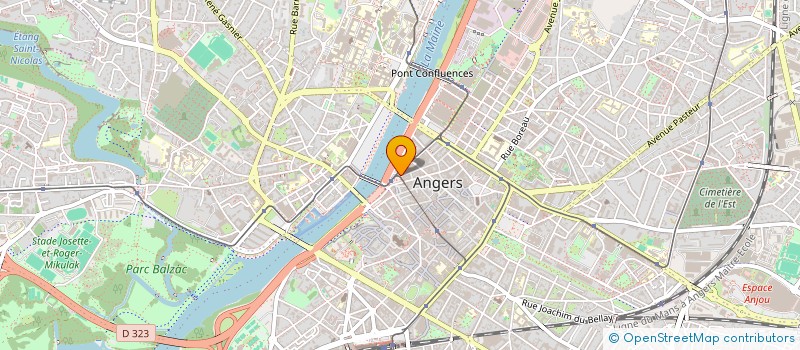 localisation de l'entreprise LOGEMAINE à ANGERS