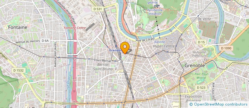 localisation de l'entreprise LOGEMENT 38  GRENOBLE