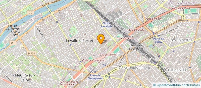 localisation de l'entreprise LOGEMENT à LEVALLOIS-PERRET