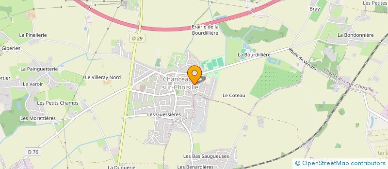 localisation de l'entreprise LOGEMENT D'OE BOURG à CHANCEAUX-SUR-CHOISILLE