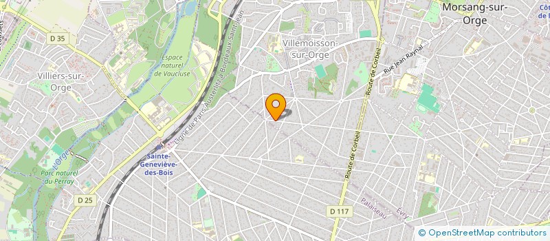 localisation de l'entreprise LOGEMENT PRIVE à VILLEMOISSON-SUR-ORGE