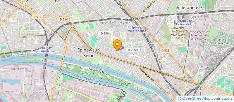 localisation de l'entreprise LOGEMENTS FAMILIAUX EPINAY à EPINAY SUR SEINE