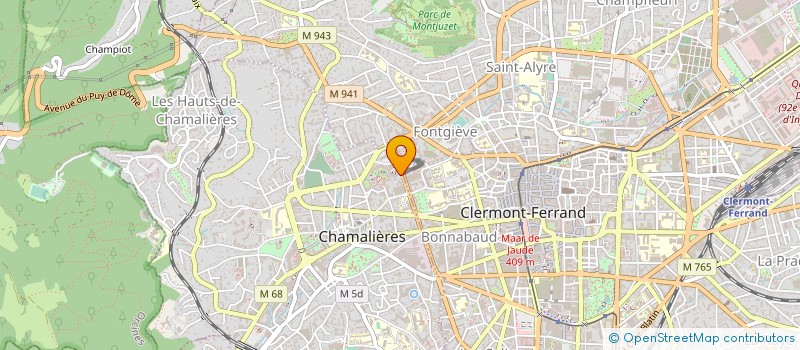localisation de l'entreprise LOGEMENTS & LOCAUX à CHAMALIERES