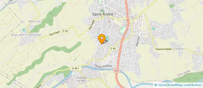 localisation de l'entreprise LOGEMENTS PAQUIRY CAMBUSTON à SAINT-ANDRE