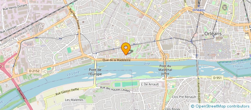 localisation de l'entreprise LOGEMLOIRET à ORLEANS