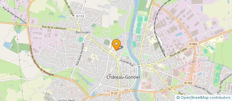 localisation de l'entreprise LOGEO  CHATEAU-GONTIER-SUR-MAYENNE