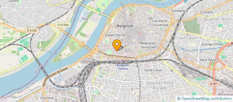 localisation de l'entreprise LOGER JEUNES VAUCLUSE à AVIGNON