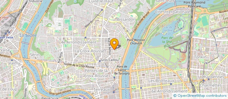 localisation de l'entreprise LOGER MALAQUIS LYON  LYON