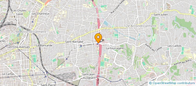 localisation de l'entreprise LOGER MARSEILLE JEUNES à MARSEILLE