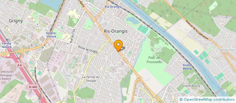 localisation de l'entreprise LOGERIS  MORSANG-SUR-ORGE