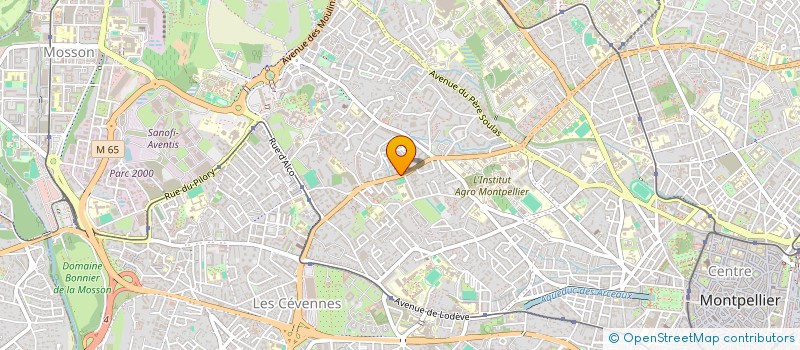 localisation de l'entreprise LOGES34  MONTPELLIER