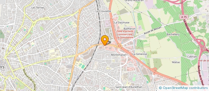 localisation de l'entreprise LOGESYC  BEZIERS