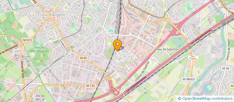 localisation de l'entreprise LOGETIK à MONTPELLIER