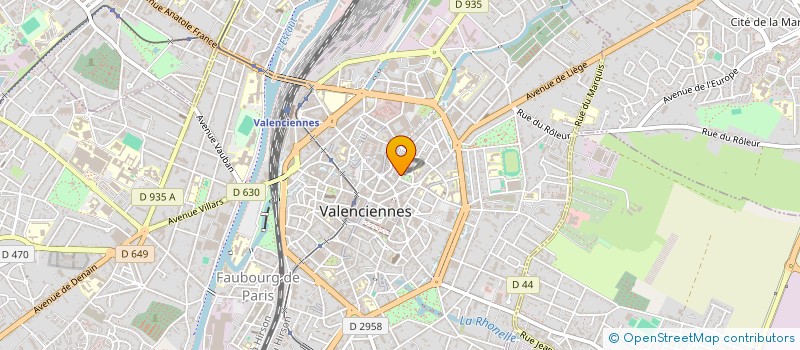 localisation de l'entreprise LOGETOIT à VALENCIENNES