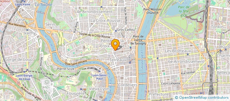 localisation de l'entreprise LOGEURS D'ESPRITS à LYON
