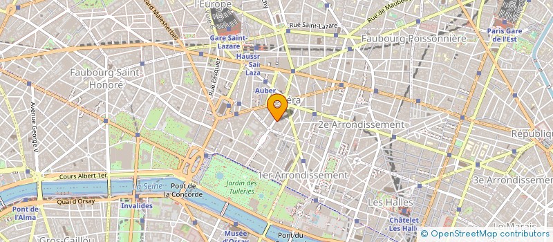 localisation de l'entreprise LOGFIN TRADING à PARIS