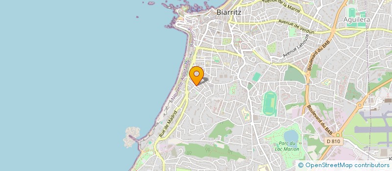 localisation de l'entreprise LOGGIA à BIARRITZ