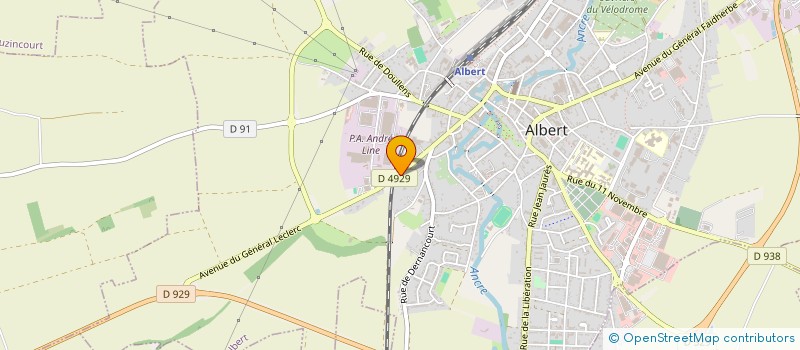 localisation de l'entreprise LOGGIA ALVARADO  ALBERT