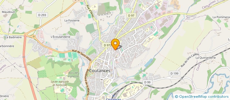 localisation de l'entreprise LOGI à COUTANCES
