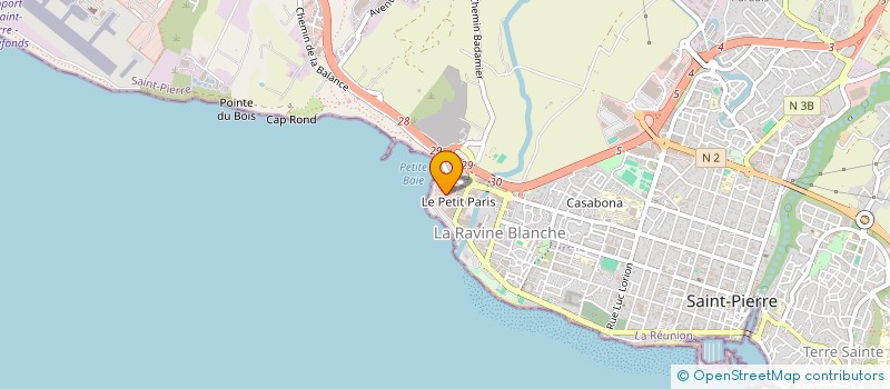 localisation de l'entreprise LOGI 6 à SAINT-PIERRE