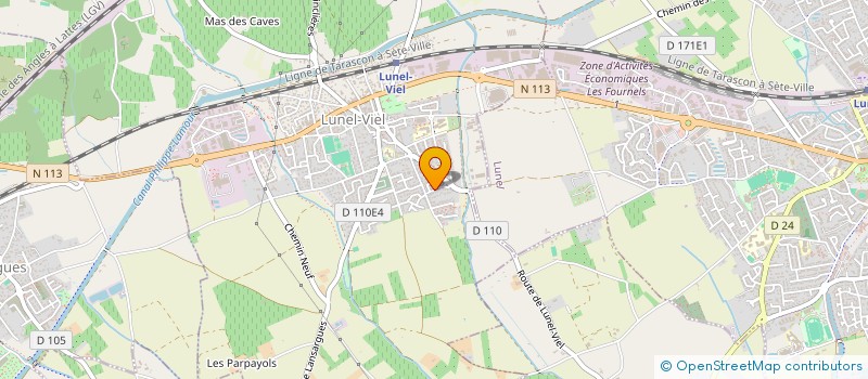 localisation de l'entreprise LOGI CLEAN SERVICES à LUNEL-VIEL