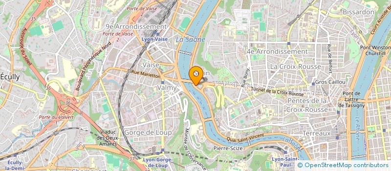 localisation de l'entreprise LOGI PACK à LYON