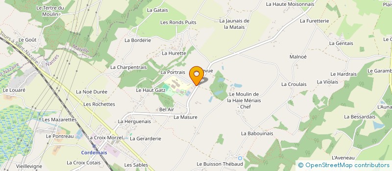 localisation de l'entreprise LOGI'R  CORDEMAIS